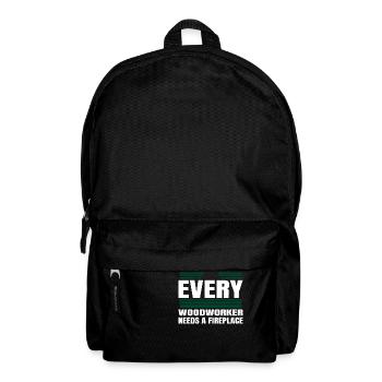 carpenter tshirts carpenter quotes tshirts geek - Rucksack - Schwarz - Vorne
