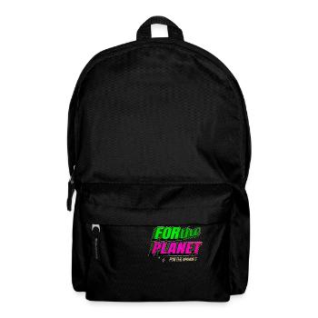 cadeau d’anniversaire pro vegan go vegan déclaration - Sac à dos - noir - Devant