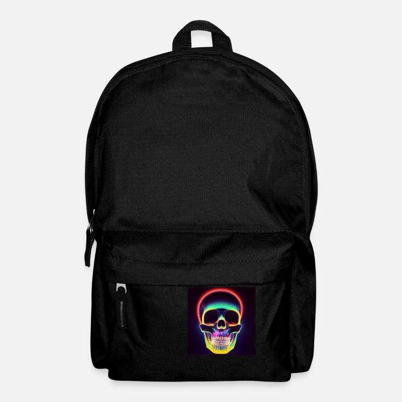 Crâne disco - Sac à dos - noir