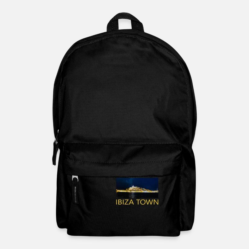 Ibiza-Stadt - Rucksack - Schwarz