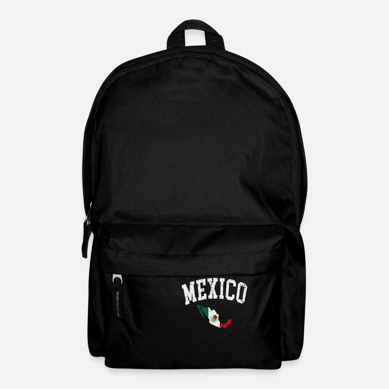mexico flagge karte - Rucksack - Schwarz