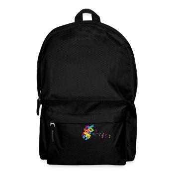Trompete Notenschlüssel Sol Fancy - Rucksack - Schwarz - Vorne