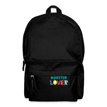 Monster lovers - Backpack - black - Front