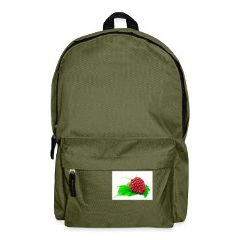 Himbeere. raspberry - Rucksack - Olivgrün - Vorne