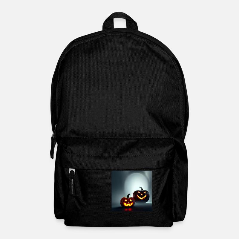Halloween Kürbis - Rucksack - Schwarz