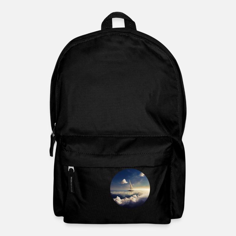 Expédiez avec des nuages - Sac à dos - noir