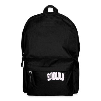 HONOLULU College - Rucksack - Schwarz - Vorne