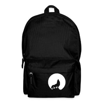 Wolf Mond Universum Astronomei - Rucksack - Schwarz - Vorne