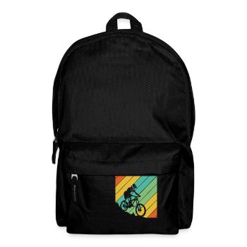 Mountain biker cycling cycling - Backpack - black - Front