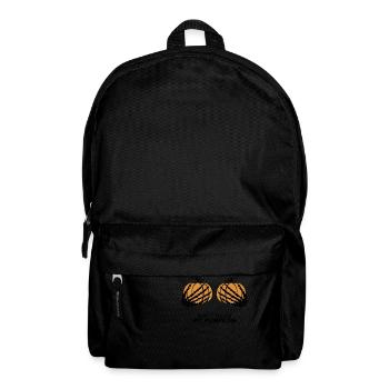 Halloween Kürbis Pumpkins - Rucksack - Schwarz - Vorne
