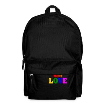 More love - Backpack - black - Front
