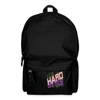 Hardstyle with speakers - Backpack - black - Front