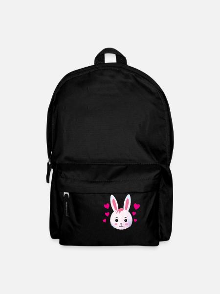 Rabbit heart sweet - Backpack - black