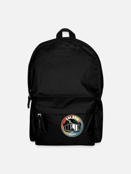 Skiing In Soldeu Andorra - Backpack - black