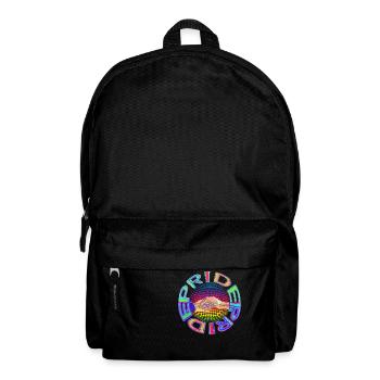 RAINBOW PRIDE - loving hands reaching out - Rucksack - Schwarz - Vorne
