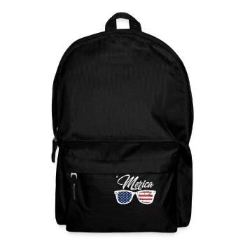 Merica Awesome Vintage Patriotic Designs - Sac à dos - noir - Devant
