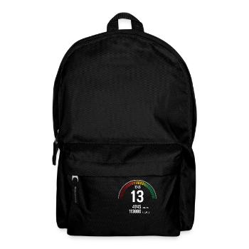 Anniversaire 13 ans Compteur - Sac à dos - noir - Devant