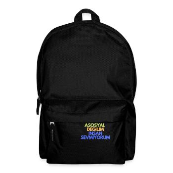 Insan Sevmiyorum Turkish - Backpack - black - Front