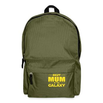 meilleure maman galaxie - best mum in the galaxy - Sac à dos - vert olive - Devant