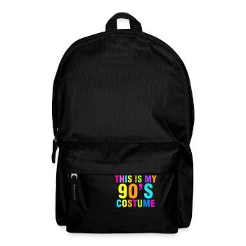 This Is My 90 s Costume retro vintage - Backpack - black - Front