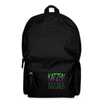 geek witzig falbkatze seekatze geburtstagsgeschenk - Rucksack - Schwarz - Vorne