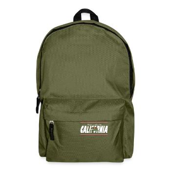 No Place California - Backpack - olive green - Front