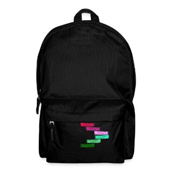 Color Play Puzzle - Backpack - black - Front