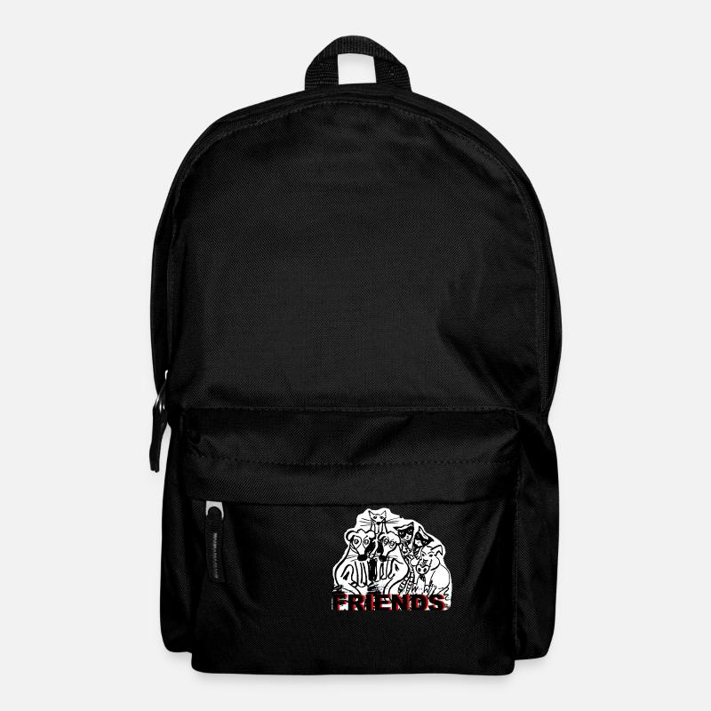 ZoffArt FRIENDS - Rucksack - Schwarz