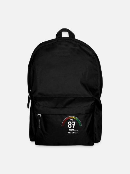 Anniversaire 87 ans Compteur - Sac à dos - noir