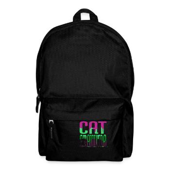 Déclaration J’aime les chats Drôle Dictons drôles Bday - Sac à dos - noir - Devant