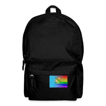Rainbow Wall Oklahoma - Backpack - black - Front