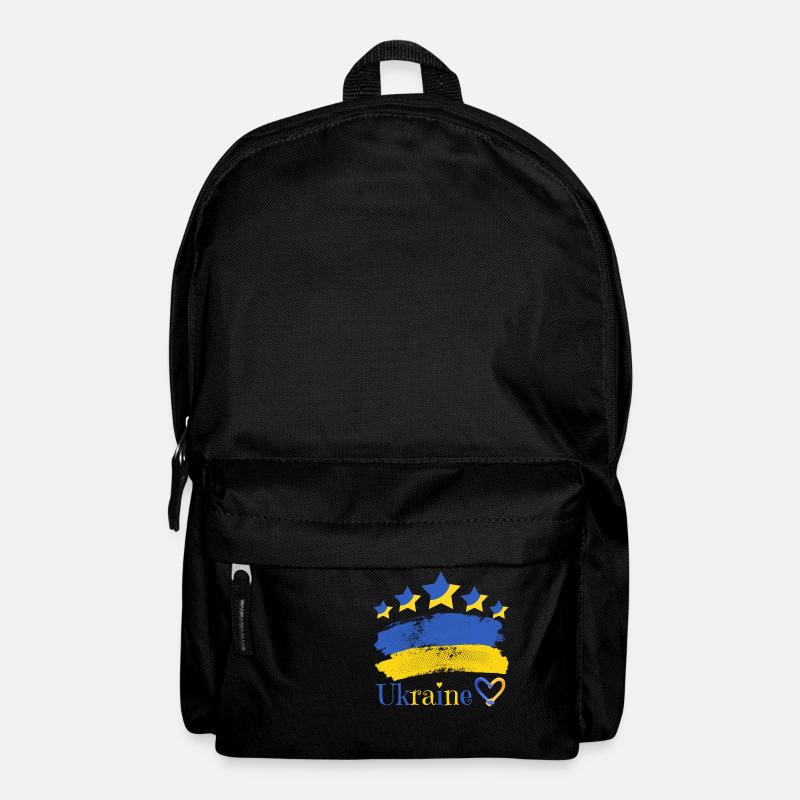 Ukraine - Rucksack - Schwarz