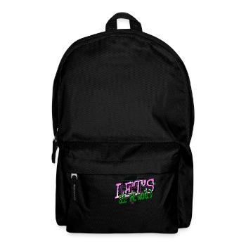 present far away countries jokes statement - Rucksack - Schwarz - Vorne