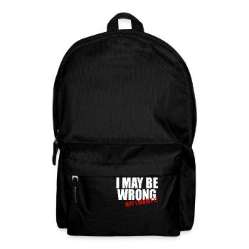 I may be wrong but i doubt it - Backpack - black - Front