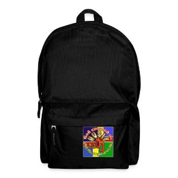 Got Created the musik5 - Rucksack - Schwarz - Vorne