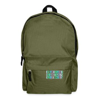 quote programming - Rucksack - Olivgrün - Vorne