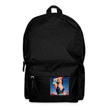Bloody Hell ... Comic Design - Backpack - black - Front