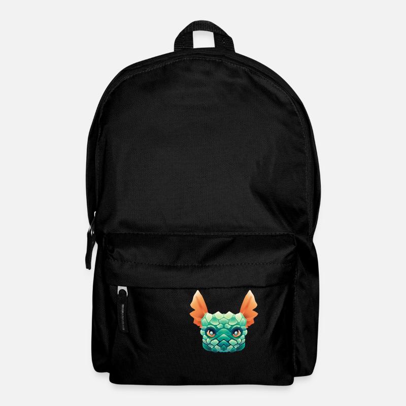 Tête de dragon - Sac à dos - noir