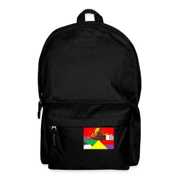 Steel mill, iron and steel works, Ruhr area - Backpack - black - Front
