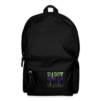 fun funny gym bodybuilder fairy tail funny quote - Rucksack - Schwarz - Vorne