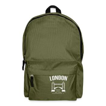 Londoner Brücke - Rucksack - Olivgrün - Vorne