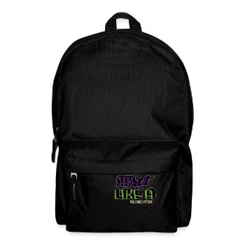 Dinosaur Moon Beards Couples Baby Happy Geek Cute - Backpack - black - Front