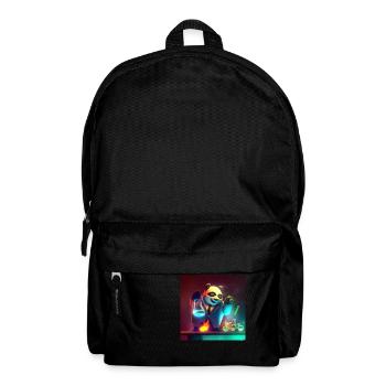 Science Panda - Rucksack - Schwarz - Vorne