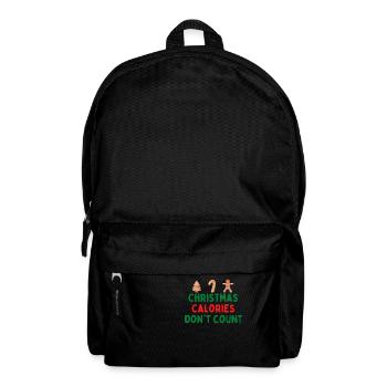 Christmas Calories Dont Count - Backpack - black - Front