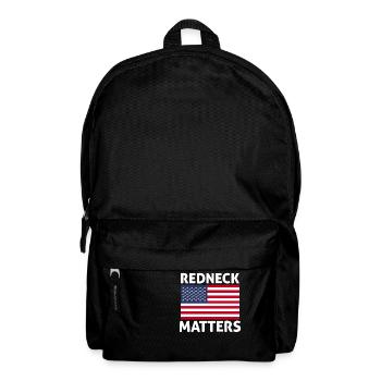 Redneck America Matters Land Western USA Männer - Rucksack - Schwarz - Vorne