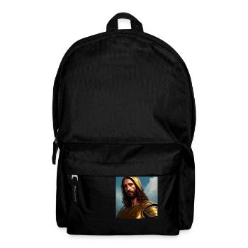 Jesus Christ, King of kings. Digital painting - Backpack - black - Front