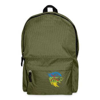 AMAZIGH SYMBOL BERBER Z IMAZIGHEN - Backpack - olive green - Front