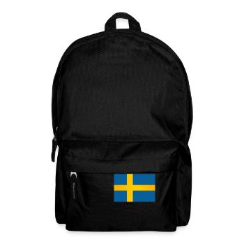 Drapeau de la Suède - Sac à dos - noir - Devant