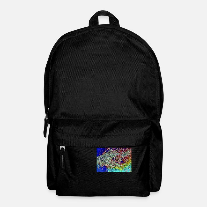 Magisches Auge - Rucksack - Schwarz