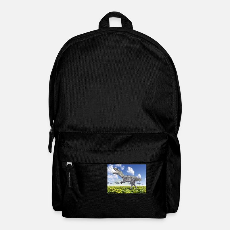 Dinosaurier Allosaurus - Rucksack - Schwarz